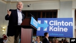 Democrat ဒုသမ္မတလောင်း Tim Kaine 