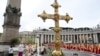 Los católicos reciben la Semana Santa con una visible mejoría de la salud del papa Francisco