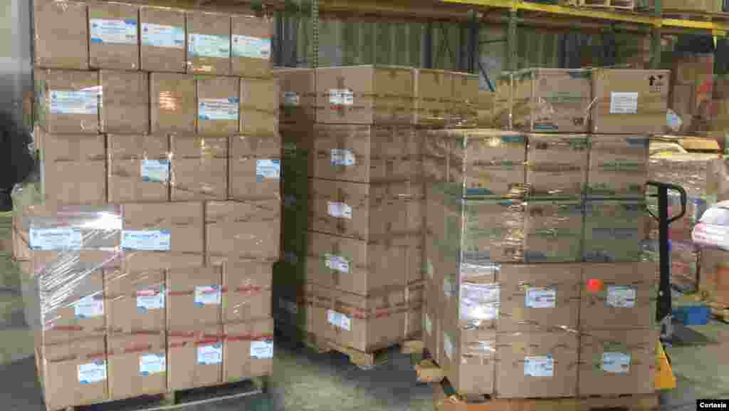 Los cargamentos del Programa de Ayuda Humanitaria para Venezuela constituyen una ayuda inapreciable para la crisis que se vive en la nación latinoamericana. Foto: Cortesía PAHV.