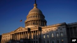 El Capitolio de EE.UU. en Washington, D.C. visto el martes, 21 de enero de 2020, el primer día completo en el juicio político al presidente Donald Trump.