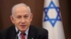 Perdana Menteri Israel Benjamin Netanyahu menghadiri rapat kabinet mingguan di kantor perdana menteri di Yerusalem, 27 September 2023. (Foto: via Reuters)