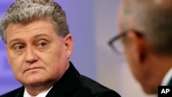 FILE - Lon Snowden, father of National Security Agency leaker Edward Snowden on the "Today," show in New York. 