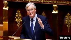 Fotografi arkivi e Kryeministrit francez, Michel Barnier/Reuters