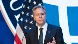 El secretario estadounidense de Estado, Antony Blinken, participa en la cumbre de ministros de Relaciones Exteriores del G7 en Roma
