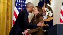 Los Obama dieron su apoyo a Kamala Harris