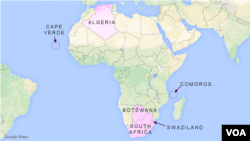 Kepulauan Cape Verde yang terletak sekitar 600 kilometer lepas pantai Senegal terdiri dari 10 pulau. 