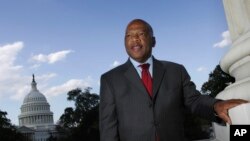 John Lewis, tokoh pejuang diskriminasi rasial di AS, terlihat di Capitol Hill di Washington. (Foto: AP/Lawrence Jackson)