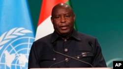 Evariste Ndayishimiye est le président du Burundi depuis 2020.