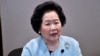 资料照：香港前政务司司长、香港民主运动主要推手之一陈方安生。（美国之音汤惠芸）