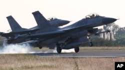 미국의 F-16 전투기. (자료사진)