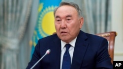 Qozog’iston Xavfsizlik kengashining amaldagi raisi Nursulton Nazarboyev 