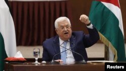 El presidente de la Autoriad Palestina, Mahmud Abás, dijo que ya no está sujeto a acuerdos entre Israel y EE.UU.