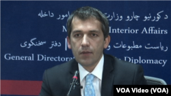 صدیق صدیقی سخنگوی وزارت داخله