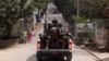 Manm Fos Zame Ayiti fe patwouy nan lari Kenscoff apre plizye jou zak vyolans nan Potoprens, Ayiti, 29 Janvye 2025. 