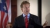 Sen. Rand Paul, R-Ky., speaks to supporters in Hebron, Kentucky, Aug. 11, 2017.