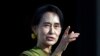 FILE - Aung San Suu Kyi