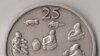 Moeda cabindesa de 25 escudos ibindas, emitida pela FLEC. É moeda simbólica sem valor real, nem aceitação legal.