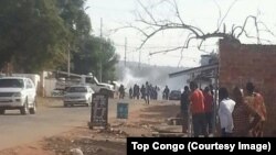 Des manifestation ont eu lieu dans plusieurs villes en RDC, ici à Lubumbashi.