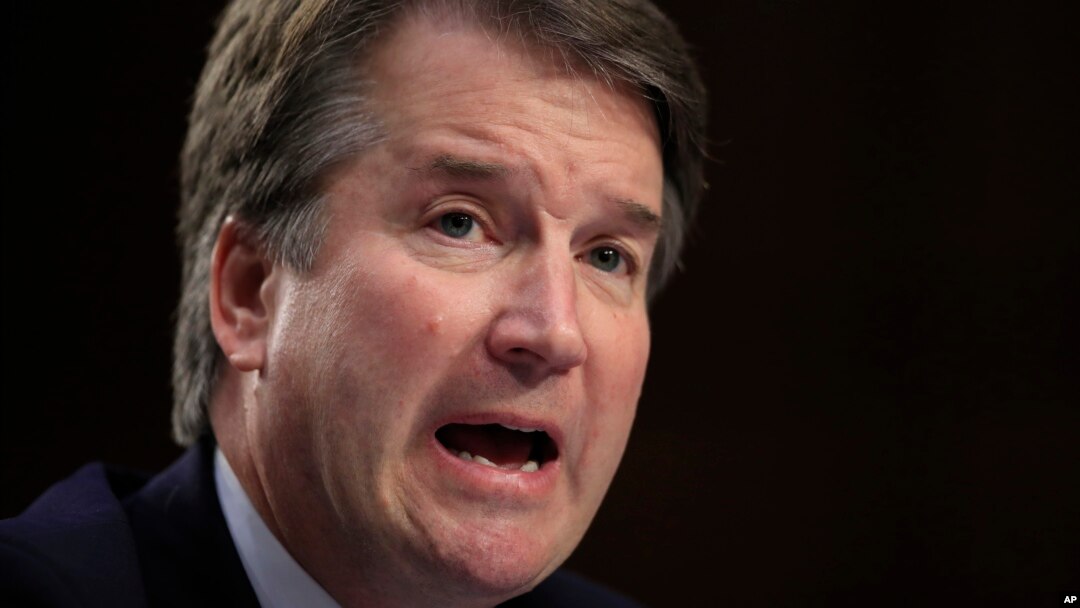 Supreme Court nominee Brett Kavanaugh testifies before the Senate Judiciary Committee on Capitol Hill in Washington, Sept. 5, 2018, for the second day of his confirmation hearing to replace retired Justice Anthony Kennedy. 
