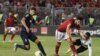 Match opposant l'Espérance de Tunis et les Egyptiens d'Al Ahly à Alexandrie le 2 novembre 2018.