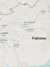 Peta lokasi Sibi di Provinsi Baluchistan, Pakistan.