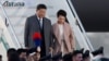 中国国家主席习近平及夫人彭丽媛到达意大利开始进行国事访问(2019年3月21日)