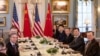 美国国务卿布林肯在国务院会见中共中央对外联络部部长刘建超。