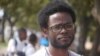 Mbanza Hamza, um dos activistas do processo 15+2, Luanda, Angola