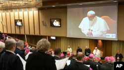 Viongozi wa Kanisa Katoliki wanaohudhuria mkutano wa kihistoria, Vatican, Alhamisi Feb 21, 2019.