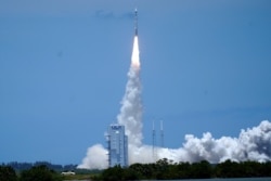 SBIRS GEO-5 sun'iy yo'ldoshi biriktirilgan raketa