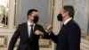 Ukrajinski predsednik Zelenski sa američkim državnim sekretarom Entonijem Blinkenom u Kijevu 19. januara 2022. 
