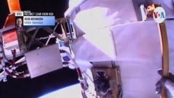 Astronautas de la NASA salen en segunda caminata espacial