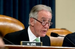 FILE - House Ways and Means Committee Chair Rep. Richard Neal, D-Mass., speaks on Capitol Hill in Washington, March 14, 2019.