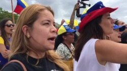 Venezolanos en Miami piden justicia y elecciones ya