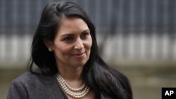 Menteri Urusan Dalam Negeri Inggris, Priti Patel 