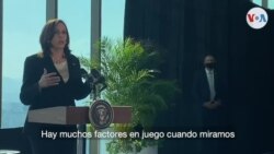 Harris habla de la inmigración hacia EEUU