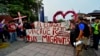 Miles de migrantes en caravana hacia centro de México tras meses atrapados en el sur