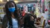 Kemi Lawani, who owns Bonitas Extensions and Braids, reopened her salon for hair styling last week, in Minneapolis, Minnesota. The salon had been closed for months due to the coronavirus pandemic and George Floyd protests. (Photo courtesy of Kemi Lawani)