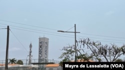 Instalações da empresa mineira Catoca, em Talatona, Luanda, Angola.