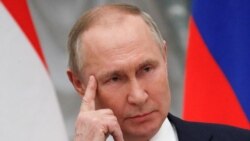 El presidente ruso, Vladimir Putin, durante un acto en el Kremlin en enero de 2022.