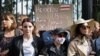 Belarusian Police Detain Demonstrators 
