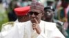 Nigerian President Muhammadu Buhari arrives for his Inauguration at the Eagle Square in Abuja, May 29, 2015.