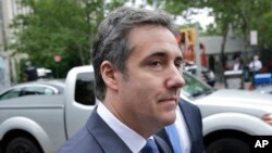 Michael Cohen, abogado personal del presidente Donald Trump, dice que pondrá primero a su familia.