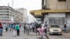 Protestos em Moçambique. Fotografia de arquivo