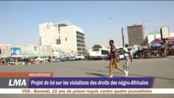 Projet de loi sur les violations des droits de l’homme en Mauritanie