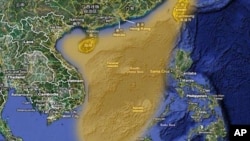 中國聲稱擁有南中國海全部主權(資料圖片)