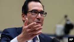 Menteri Keuangan AS Steven Mnuchin 