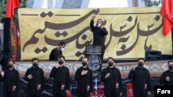 تصویری از عزاداری در بیمارستان بقیه الله تهران. رسانه های ایران