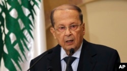 Presiden Lebanon Michel Aoun (Foto: dok). 