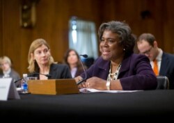 Linda Tomas-Grinfild Obama prezidentligi davrida Davlat kotibining Afrika bo'yicha muovini edi